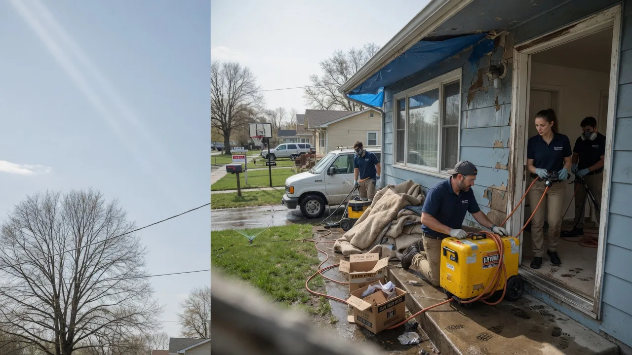 Basement Flood Cleanup in Sycamore, KS near me